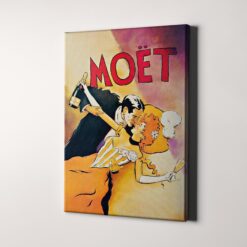 Moe?t Champagne Vintage Poster