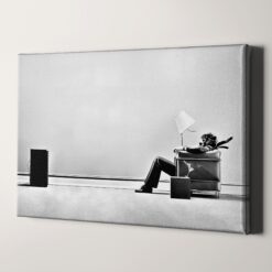 Blown Away Guy Speakers Ad 1979