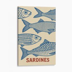 Sardines Vintage Poster