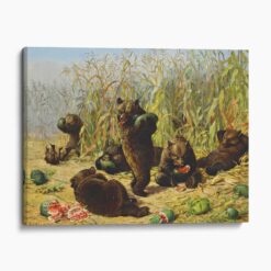 Plundering The Watermelon Patch by William Holbrook Beard