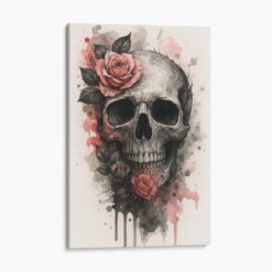 Skull Of Roses