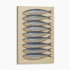 Sardines Oil Painting