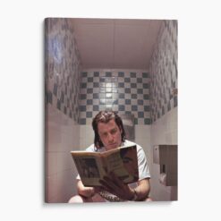 John Travolta Pulp Fiction Toilet Scene