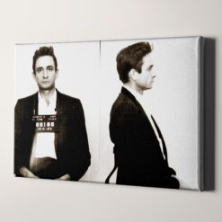 Johnny Cash Prison Mug Shots 1950s