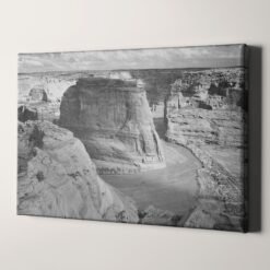 Canyon De Chelly Panorama Of Valley by Ansel Adams